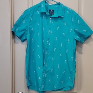 Men's flamingo shirt